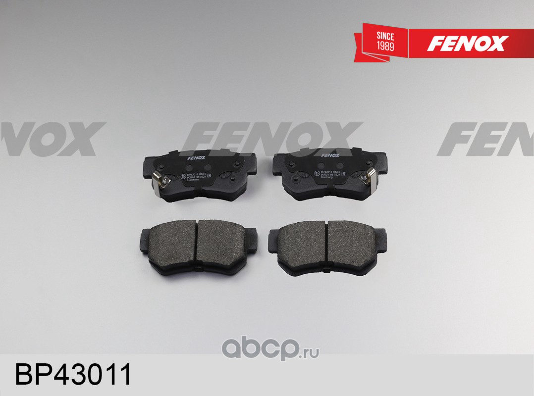 Колодки зад Hyundai Sonata/Santa Fe/Tucson,KIA Sportage Fenox