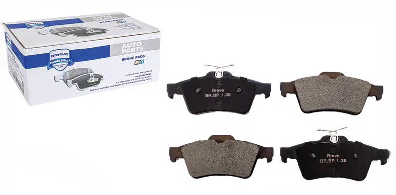 Колодка тормозная задняя Ford Focus II/III/Mazda 3 2003-2013 Brave