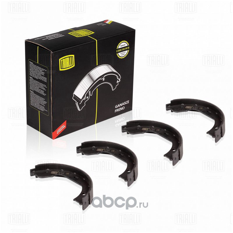 Колодки тормозные барабанные VW TransporterT5(03) 185x30 TRIALLI