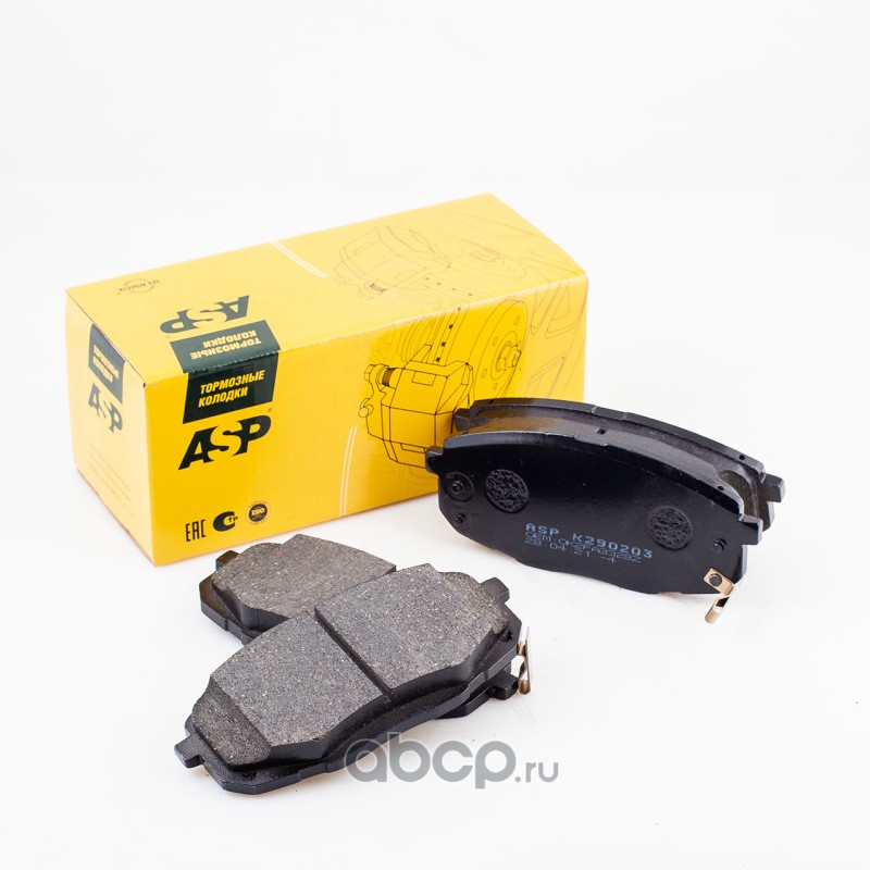 Колодки передние Kia Ceed (-12) i30 (-12) Cerato (09-) ASP