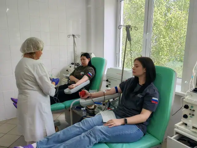 Фото: официальный канал MAX Мордовская республиканская станция переливания крови