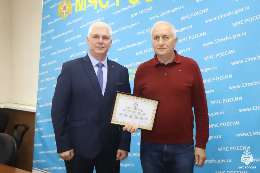Фото: официальный канал MAX МЧС Мордовии