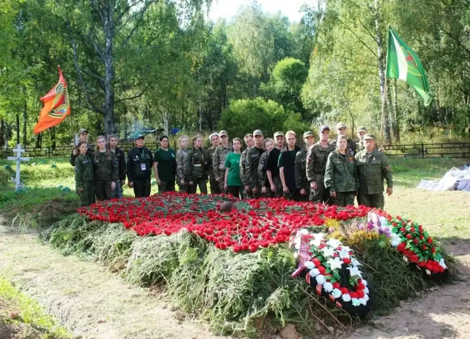 Во время экспедиции на местах боёв подняли останки красноармейцев