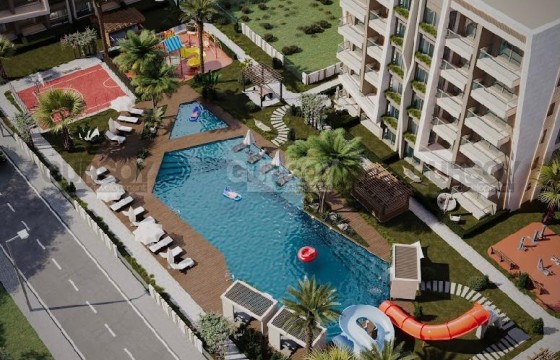 Стильный проект на этапе котлована в районе Алтынташ, 65м2-150м2 в Турции - фото 4