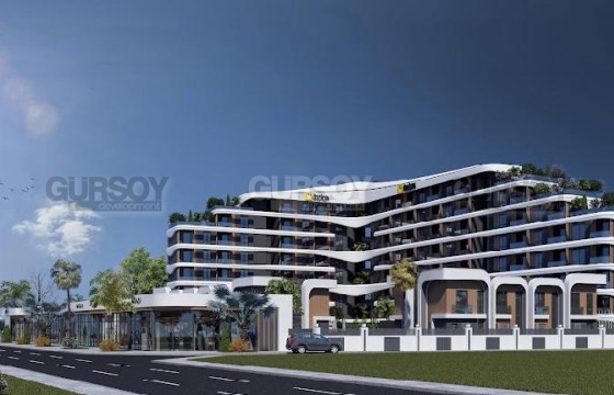 Шикарный проект с отельной инфраструктурой в районе Алтынташ, 72м2-120м2 в Турции - фото 1