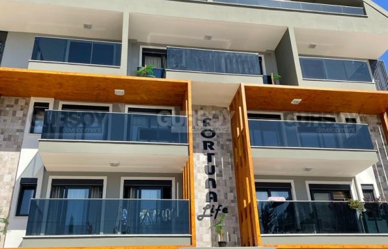 Стильная квартира в районе Газипаша, 1+1, 55м2. До моря 650м. в Турции - фото 4