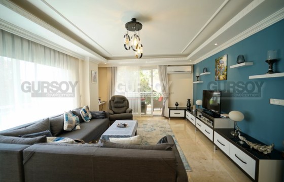 Садовый дублекс в престижном районе Хасбахче. 4+1,190м2 в Турции - фото 2