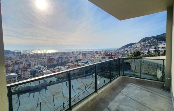 Квартира с видом на море и город в районе Хасбахче. 2+1,88м2 в Турции - фото 2