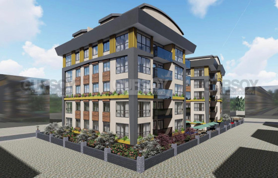 Инвестиционный проект в центре Алании, 55 м2-155 м2 в Турции - фото 6