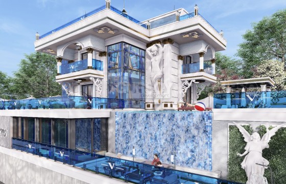 Вилла премиум класса под гражданство в районе Каргыджак, 450 м2 в Турции - фото 5