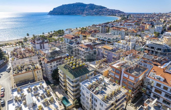 Четырехкомнатный дуплекс в 150 метрах от пляжа Кейкубад, 120 м2. в Турции - фото 6