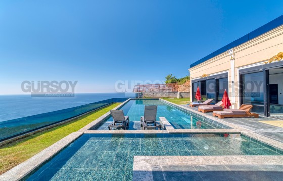 Энергосберегающая вилла с инфинити бассейном 9+1 в Каргыджаке, 2000 м2. в Турции - фото 9