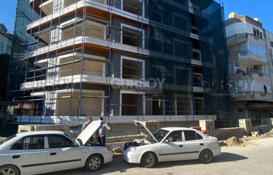 Апартаменты 1+1 в 100 метрах от пляжа Кейкубат, 56 м2 в Турции - фото 12