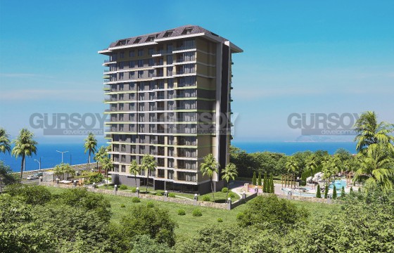 Проект премиум класса на первой береговой линии в районе Махмутлар, 83м2-175м2 в Турции - фото 6