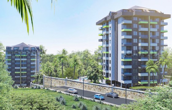 Новый комплекс в развивающемся районе Демирташ, 53м2-130м2 в Турции - фото 8