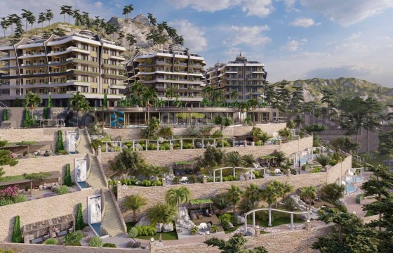 Масштабный проект с видом на море в Махмутларе, от 46 до 210 кв.м. в Турции - фото 4