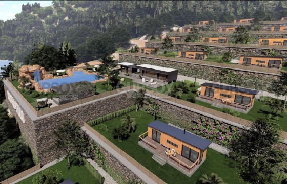 Загородный комплекс в хвойном лесу в Карапинар-Яйласы, 1+1, 45,5м2 в Турции - фото 8