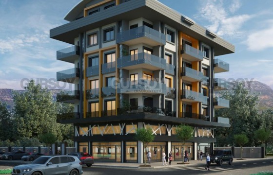 Новая квартира 1+1 с видом на море в современном комплексе в районе Каргыджак, 72 м2 в Турции - фото 6