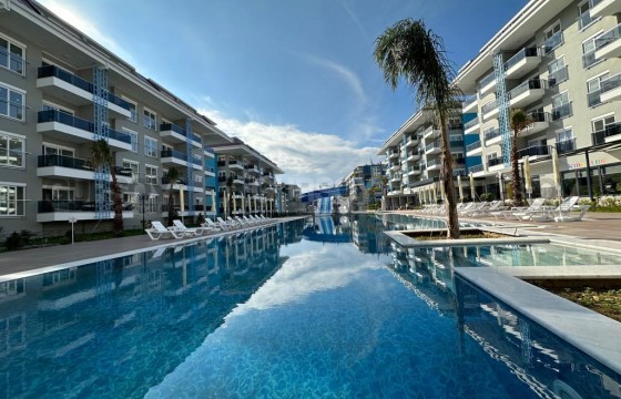 Новый меблированный дуплекс 2+1 в элитном комплексе в районе Кестель, 102 м2 в Турции - фото 4