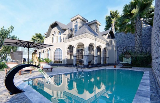 Две роскошные виллы 4+1 под гражданство, 245 м2. Тепе, Алания в Турции - фото 3