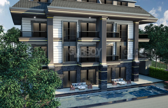 Строящийся комплекс в живописном районе Бекташ, 55 м2-230 м2 в Турции - фото 12