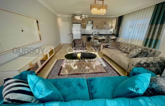 Стильный меблированный дуплекс 3+1 в районе Оба, 180м2 в Турции - фото 2