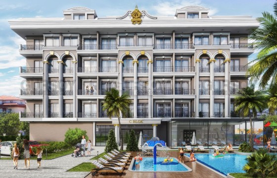 Шикарный современный проект в районе Оба, 48м2-277м2 в Турции - фото 9