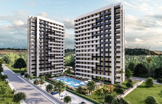 Комплекс на этапе строительства в районе Арпачбахшиш, квартиры от 65 м2. в Турции - фото 4