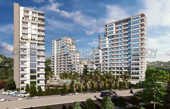 Квартиры 1+1 и 2+1 от 65 м2 в стильном проекте. Тедже, Мерсин. в Турции - фото 2