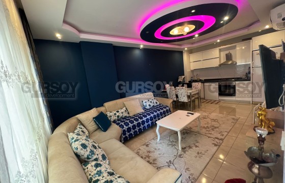 Просторная полностью меблированная квартира 2+1 в 300 м от моря в Махмутларе, 120 м2 в Турции - фото 3