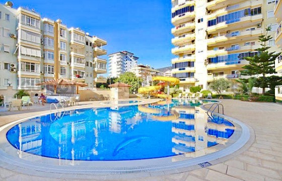 Меблированная квартира 2+1 с видом на море всего в 150 м от моря в Махмутларе, 110 м2 в Турции - фото 6