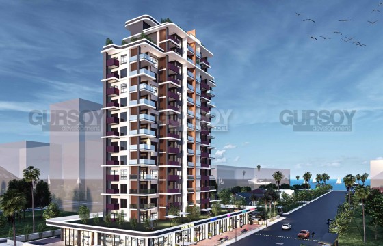 Квартиры 2+1, 95 кв.м. в новой резиденции. Тедже, Мерсин в Турции - фото 1