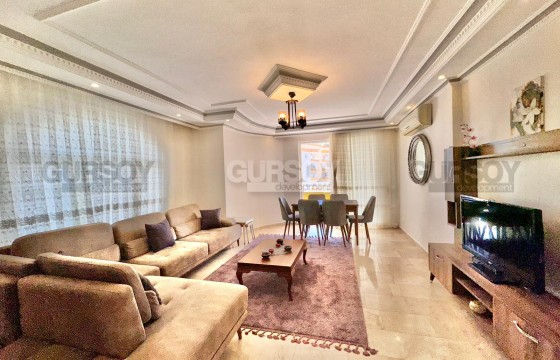 Уютная меблированная квартира 2+1 с видом на море в 100 метрах от моря в Махмутларе, 120 м2 в Турции - фото 10