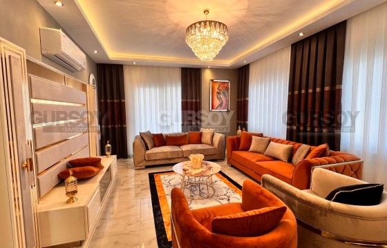 Новая шикарная стильная квартира 2+1 всего в 350 метрах от моря в Махмутларе в Турции - фото 7