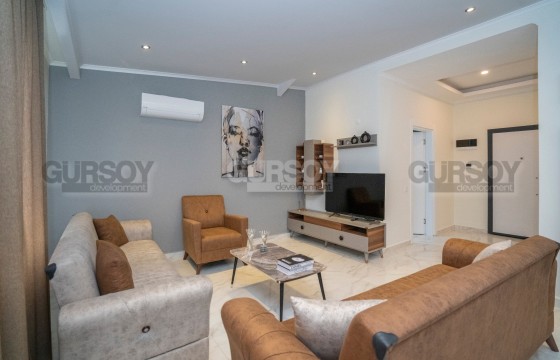 Стильная, просторная  квартира в районе Кестель. 2+1, 102м2 в Турции - фото 11