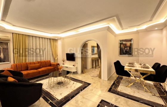 Квартира в Махмутларе 2+1 с дизайнерским ремонтом и видом на море, 110 м2 в Турции - фото 3