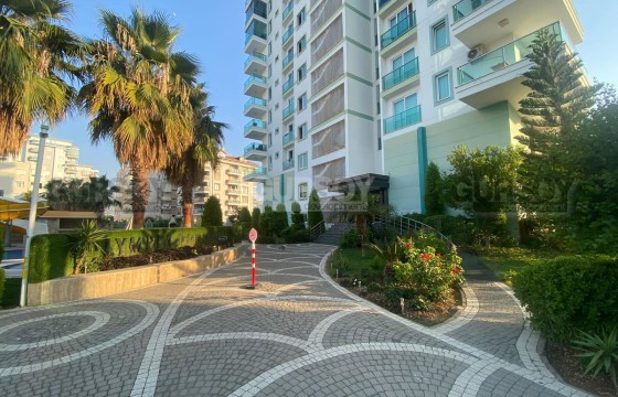 Квартира 2+1 с видом на море в комплексе с инфраструктурой, всего в 100 м от пляжа в Махмутларе, 130 м2 в Турции - фото 2