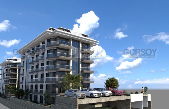 Элитный строящийся комплекс на первой линии в Махмутларе, 61-150 м2 в Турции - фото 5