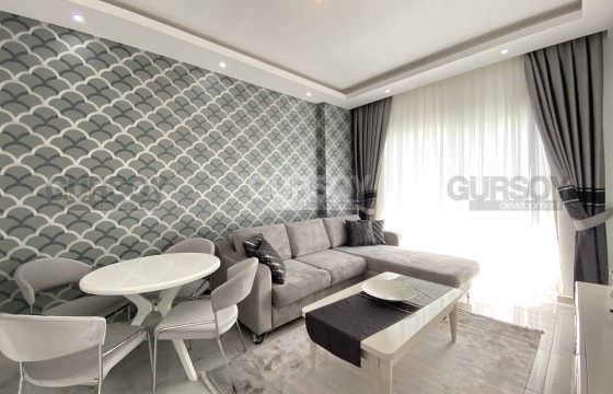 Меблированная двухкомнатная квартира в Верхней Обе, 55м2 в Турции - фото 1