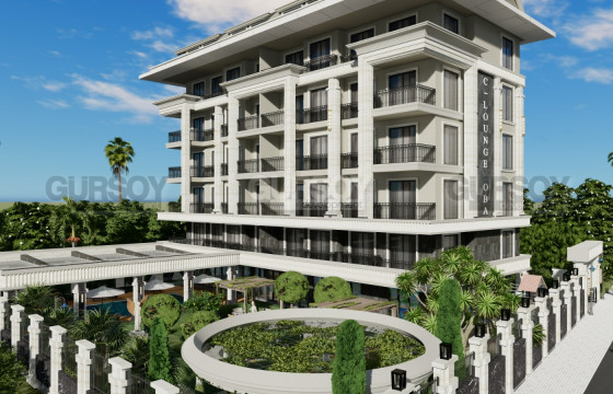 Строящийся комплекс в самом центре района Оба, 53 м2-178 м2 в Турции - фото 4