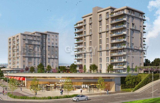 Современный комплекс в элитном районе Башакшехир, 130м2-308м2 в Турции - фото 4