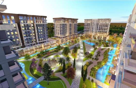 Масштабный проект с видом на лес в районе Башакшехир, 117м2-255м2 в Турции - фото 3