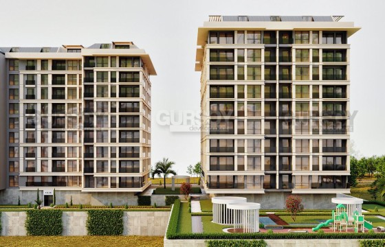 Просторные апартаменты в готовом комплексе в самом центре района Бейликдюзю, 183м2-357м2 в Турции - фото 10