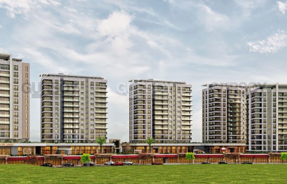 Проект с потрясающим видом на Мраморное море в Бейликдюзю, 125м2-350м2 в Турции - фото 2