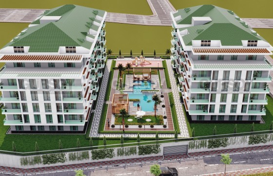 Проект на завершающем этапе строительства в районе Буюкчекмедже, 69м2-166м2 в Турции - фото 5