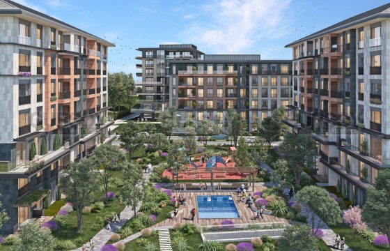 Строящийся жилой комплекс в районе Чекмекёй, 66м2-171м2 в Турции - фото 7