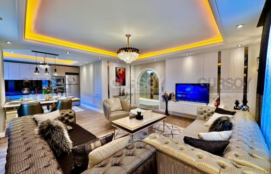 Просторная стильная квартира 2+1 на первой линии в Махмутларе, 135 м2 в Турции - фото 5