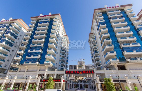 Апартаменты 1+1 с видом на море в резиденции Премиум класса в Махмутларе, 65 м2. в Турции - фото 4