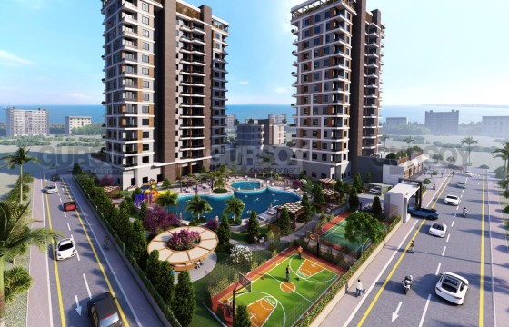 Проект на этапе строительства в популярном районе Тедже, 100м2 в Турции - фото 1