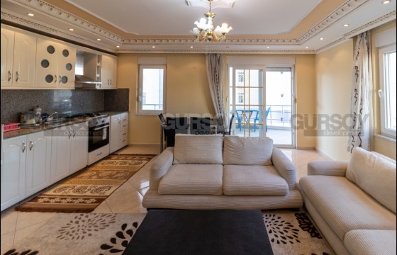 Уютная квартира 2+1 в 200 метрах от пляжа в Махмутларе, 110 м2. в Турции - фото 7